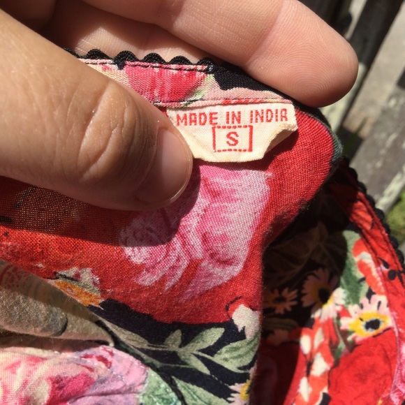 Stunning Vintage Rene’ Derhy Floral Dress - Picture 7 of 7